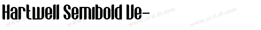 Hartwell Semibold Ve字体转换